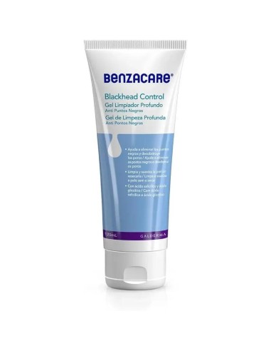 Benzacare Anti Puntos Negros, Gel Exfoliante, 120 ml