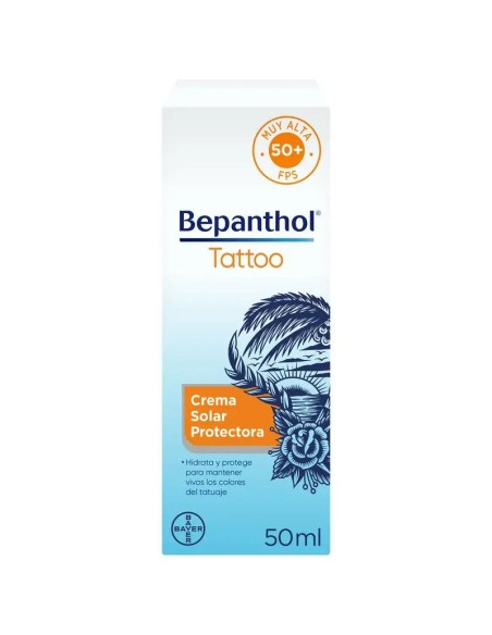 Bepanthol Tatto Crema Solar Spf50, 50 ml