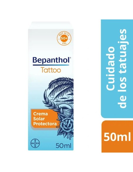 Bepanthol Tatto Crema Solar Spf50, 50 ml