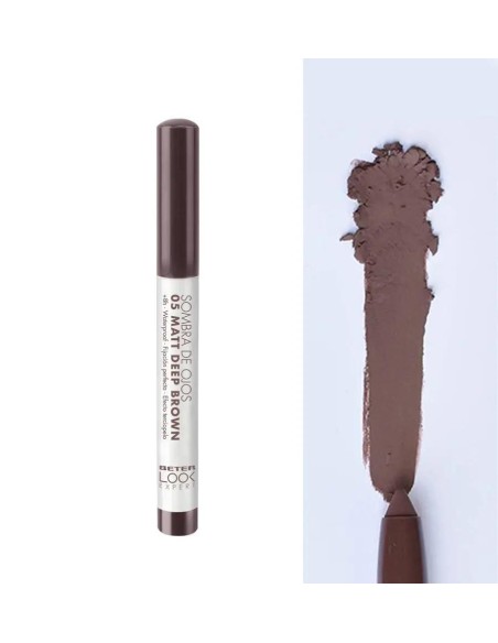Beter Look Expert Sombra De Ojos 05 Matt Deep Brown