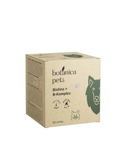 Botanicapets Biotina + B-Komplex 60 Uds Botanicapets Biotina + B-Komplex 60 Uds