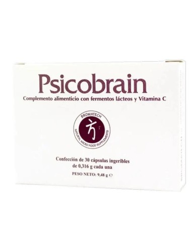 Bromatech Psicobrain, 30 cápsulas
