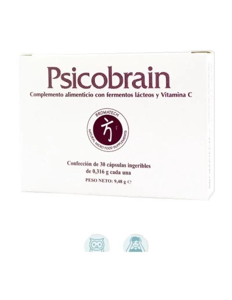Bromatech Psicobrain, 30 cápsulas