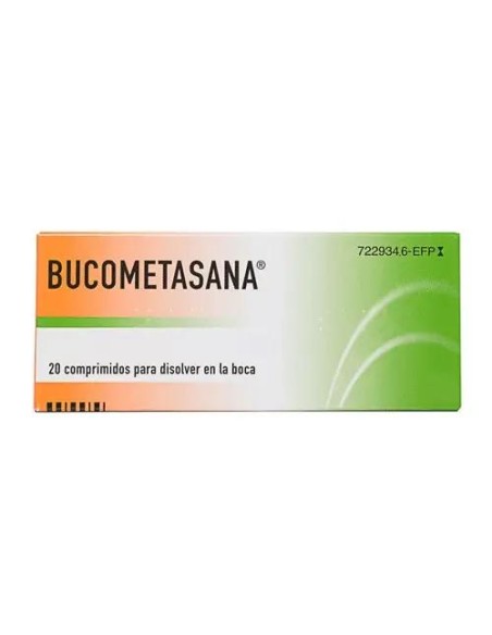 Bucometasana 20 comprimidos Para Chupar Bucometasana 20 comprimidos Para Chupar