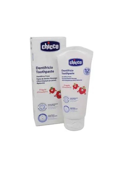 Chicco Pasta Dental Infantil +12 Meses Fresa 50 ml