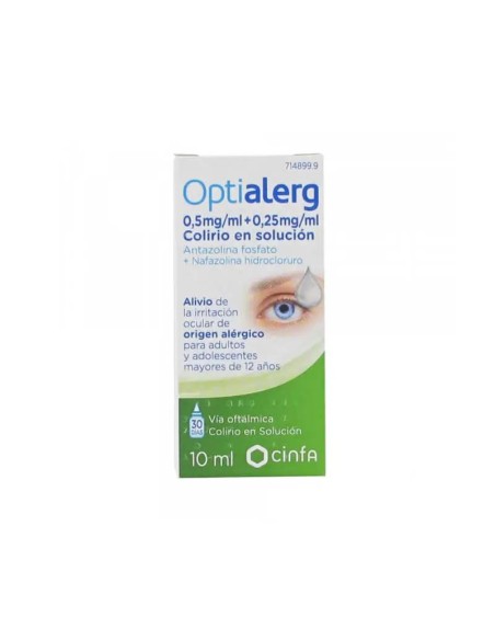 Cinfa Optialerg 5 Mg/ ml Colirio 10 ml Cinfa Optialerg 5 Mg/ ml Colirio 10 ml