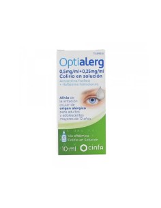 Cinfa Optialerg 5 Mg/ ml Colirio 10 ml 2