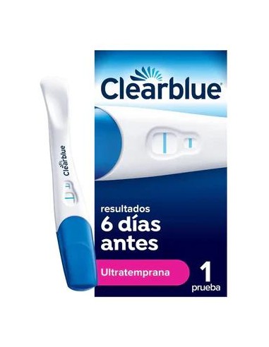 Clearblue Ultratemprana Prueba de Embarazo 10 mI, Resultados 6 Días Antes, 1 Test Analógico