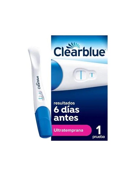 Clearblue Ultratemprana Prueba de Embarazo 10 mI, Resultados 6 Días Antes, 1 Test Analógico