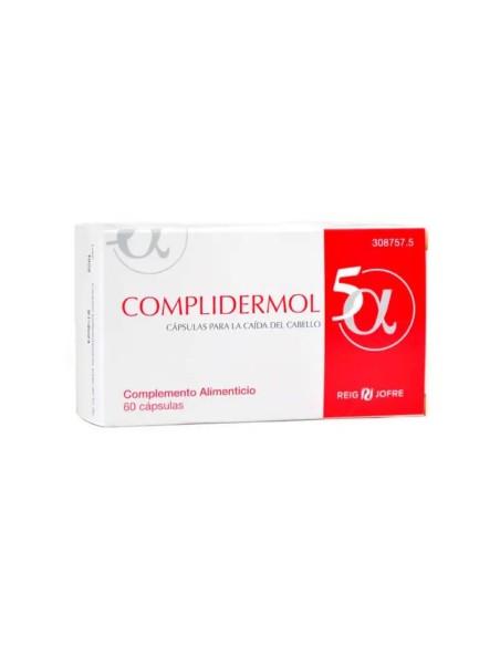 Complidermol 5 Alfa 60 cápsulas