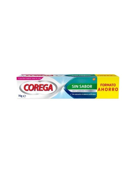Corega Fijación Fuerte Sin Sabor, 70 gr