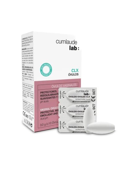 Cumlaude Lab Ovulos CLX Hidratantes y Calmantes, 10 Unidades