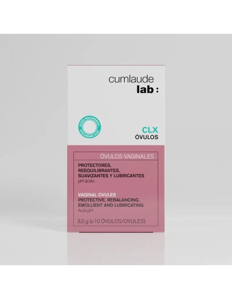 Cumlaude Lab Ovulos CLX Hidratantes y Calmantes, 10 Unidades