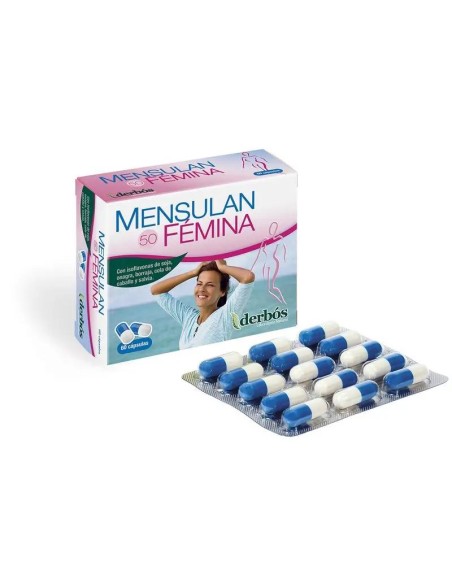 Dherbos Mensulan 50 Femina , 60 cápsulas