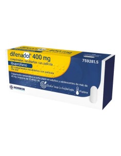 Difenadol 400 mg, 20 Comprimidos recubiertos