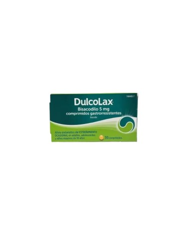 Dulcolax Bisacodilo 5 mg 30 Comprimidos