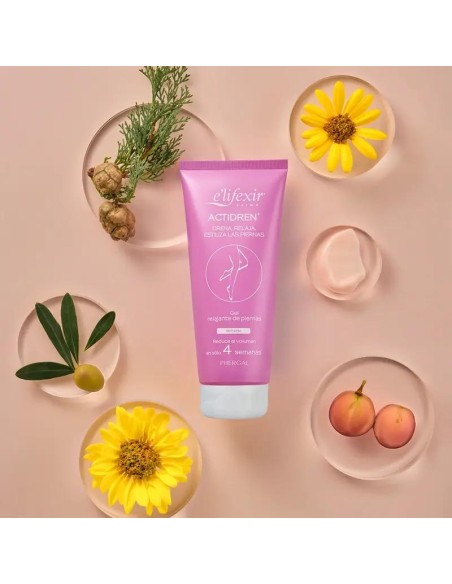 Elifexir Actidren Gel Crema Relajante Drenante Piernas Cansadas 200Ml