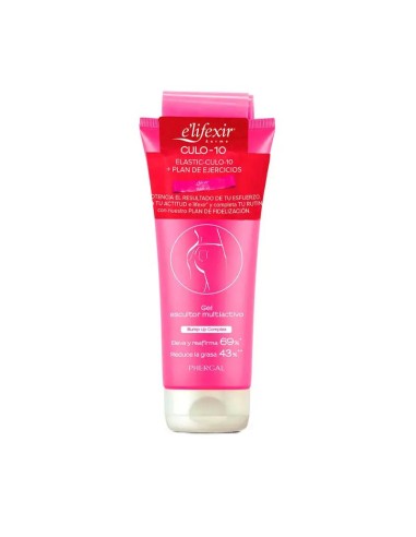 Elifexir Push Up-10 Crema Reafirmante Redensificante Glúteos 200Ml