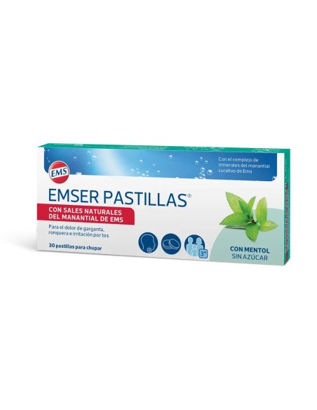 Emser Mentol 30 Pastillas