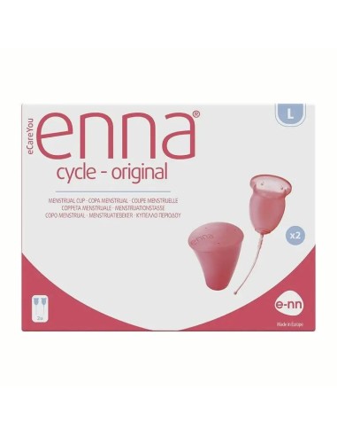 Enna Cycle Original Copa Menstrual Sin Aplicador, Talla L