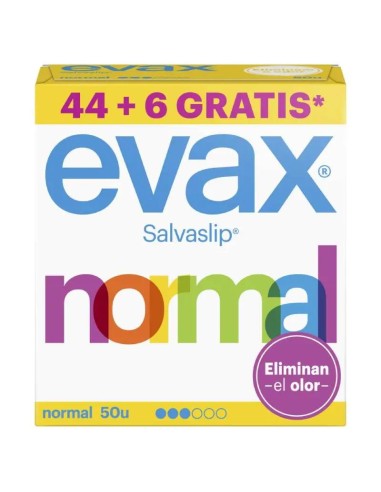 Evax Salvaslip Normal Protegeslips 50 unidades