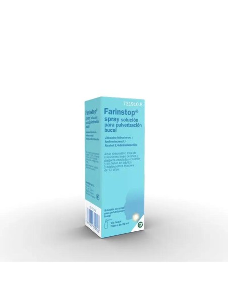 Farinstop Spray Solución Para Pulverización Bucal 20ml, 1 Frasco Farinstop Spray Solución Para Pulverización Bucal 20ml, 1 Frasco