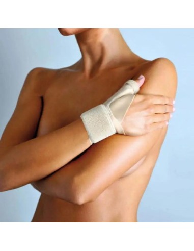 Farmalastic Muñequera Metapulgar, Talla 1 Beige
