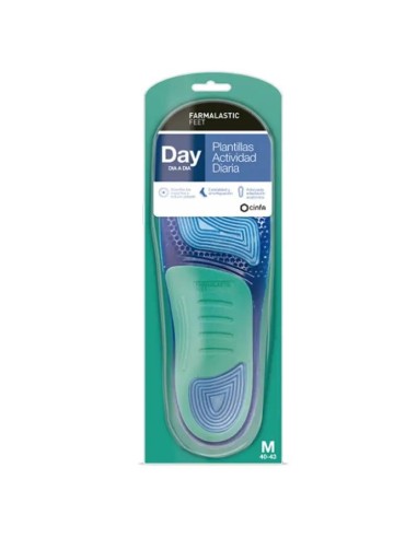 Farmalastic Plantillas Day Actividad Diaria, Talla M (40-43)