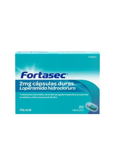 Fortasec 2 mg 20 Cápsulas Fortasec 2 mg 20 Cápsulas