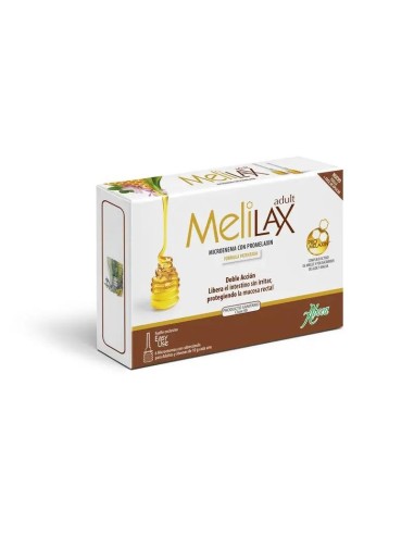 Aboca Melilax Adult Estreñimiento, 6 Microenemas de 10 gr