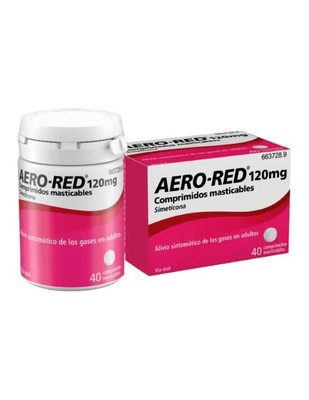 Aero-Red 120 mg 40 comprimidos Masticables Aero-Red 120 mg 40 comprimidos Masticables