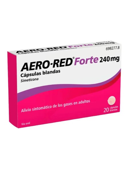 Aero-Red Forte 240 mg 20 cápsulas Blandas Aero-Red Forte 240 mg 20 cápsulas Blandas