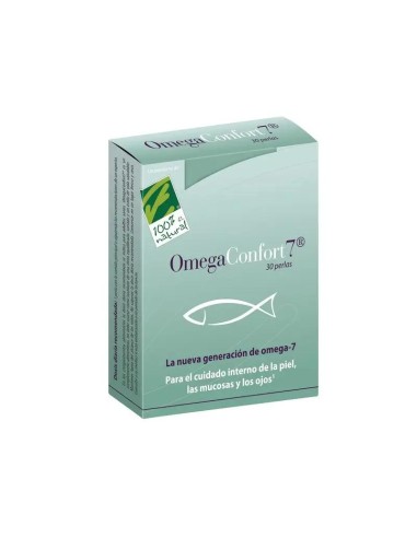 100%Natura Omegaconfort7 30 Perlas, 30 perlas