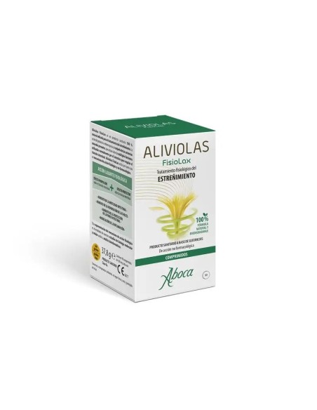 Aboca Aliviolas Fisiolax Estreñimiento, 90 comprimidos