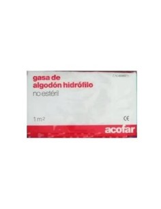 Acofar Gasa Algodon Hidrofilo No Esteril 1 M