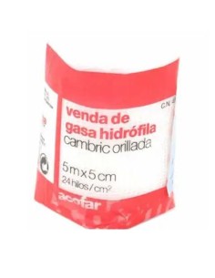 Acofar Venda de Gasa Hidrofila 5 M x 5 cm 2