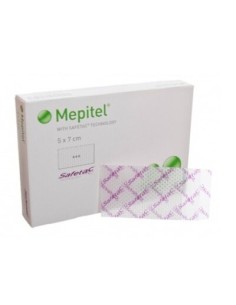APOSITO ESTERIL MEPITEL 5X7,5CM 10 PCS