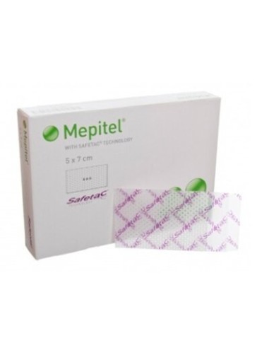 APOSITO ESTERIL MEPITEL 5X7,5CM 10 PCS