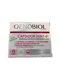 OENOBIOL CAPTADOR 3 EN 1 PLUS 60 CAPS