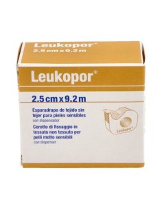 ESPARADRAPO LEUKOPOR DISPENSA 2,5CMX9,2M