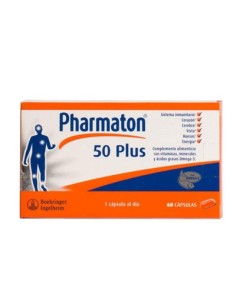 PHARMATON 50 PLUS 60 CAPSULAS