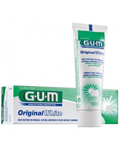 GUM ORIGINAL WHITE PASTA DENTAL 75 ML