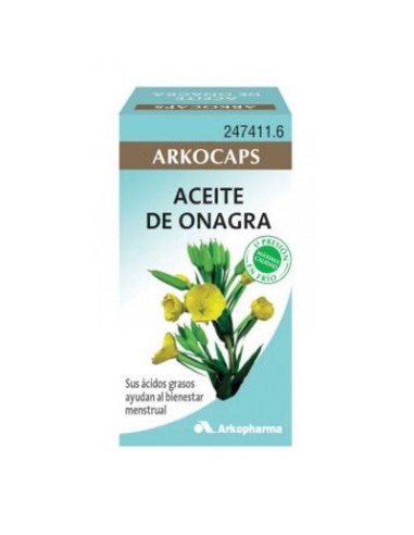 ARKOCAPSULAS ACEITE ONAGRA 50 PERLAS
