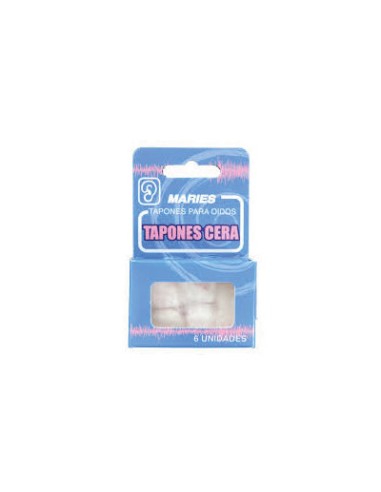 TAPONES OIDO MARIES CERA 6 UND