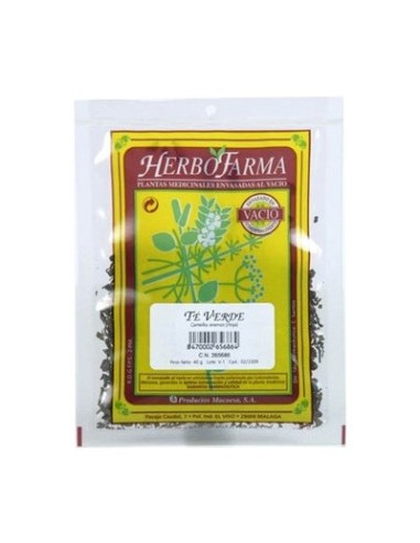 TE VERDE HERBOFARMA AL VACIO 40 G
