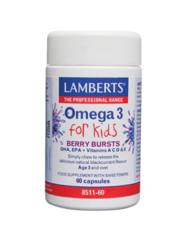 OMEGA 3 PARA NIÑOS 60 CAPS LAMBERTS