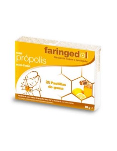 FARINGEDOL MIEL 20 PASTILLAS DE GOMA