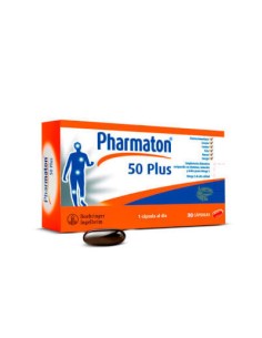 PHARMATON 50 PLUS 30 CAPSULAS