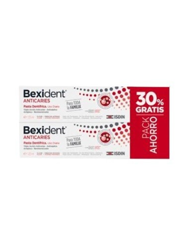 BEXIDENT ANTICARIES DUO PASTA 125M 30%