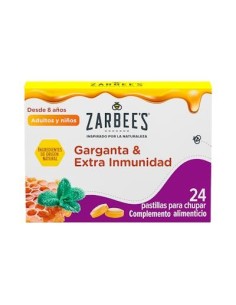ZARBEES GARGANTA EXTR INMUNIDAD 24 PAST
